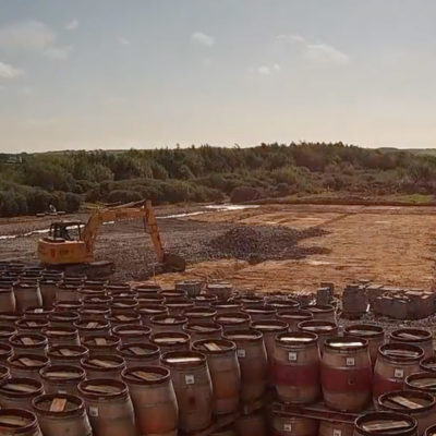 THE BUILD OF OUR BESPOKE WAREHOUSES FOR CASK STORAGE (PHASE 2) – TIMELAPSE