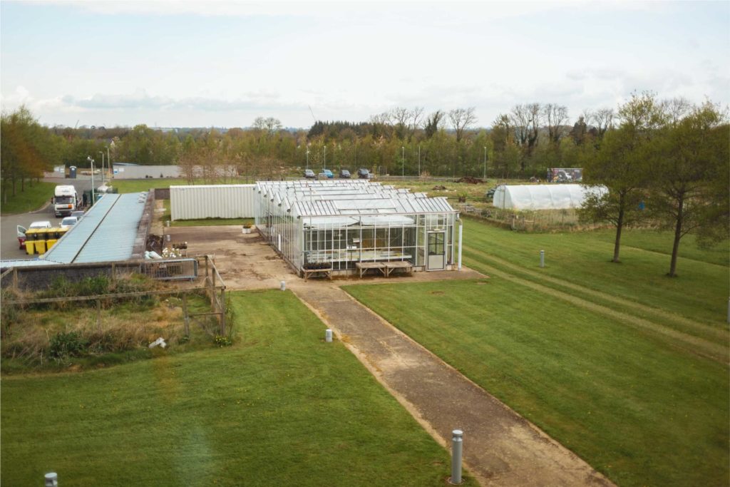 Greenhouse at the Irish Department of Agriculture