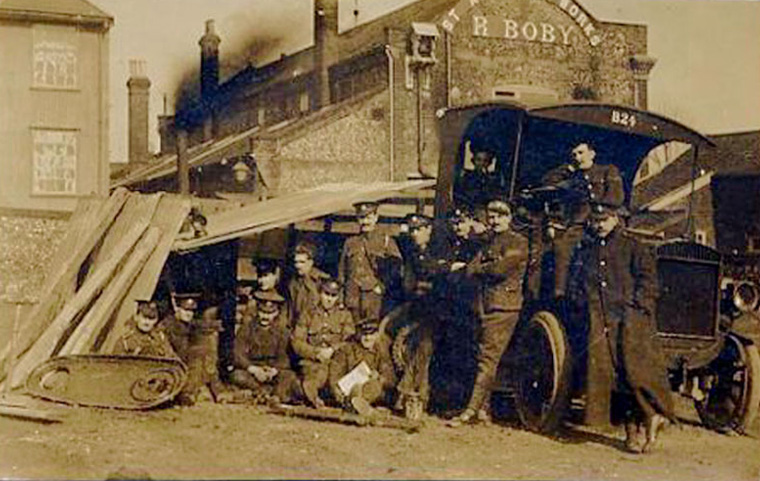 BOBY OFFICES DURING THE FIRST WORLD WAR